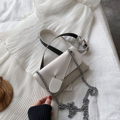 Chic Women's Crossbody Bag with Adjustable Chain Strap