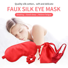 Luxurious Silky Sleep Eye Mask - Gentle & Soothing