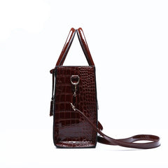 Elegant Leather Shoulder Bag - Versatile & Stylish