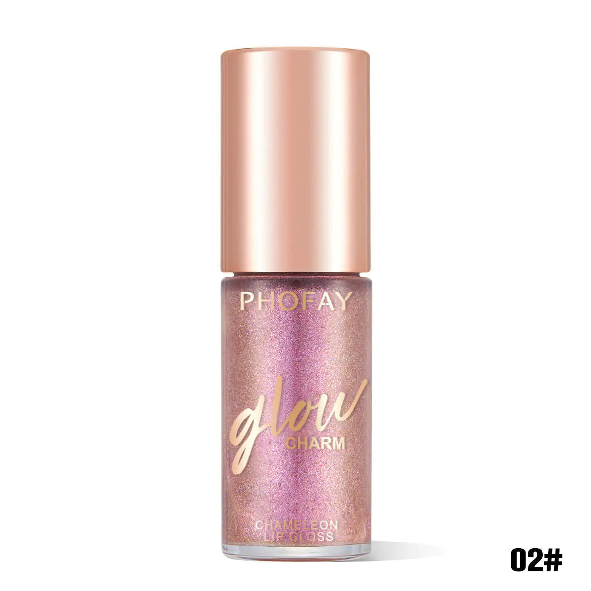 PHOFAY Moisturizing Shimmer Lip Gloss - Pure Glamour