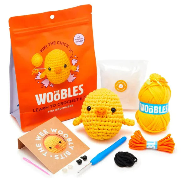 Easy Starter Crochet Kit with Video Tutorials for Beginners