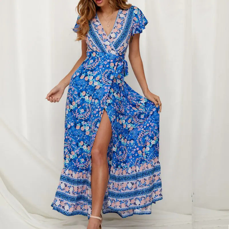 Camilla Boho Chic Long Sleeve Dress - Versatile & Stylish