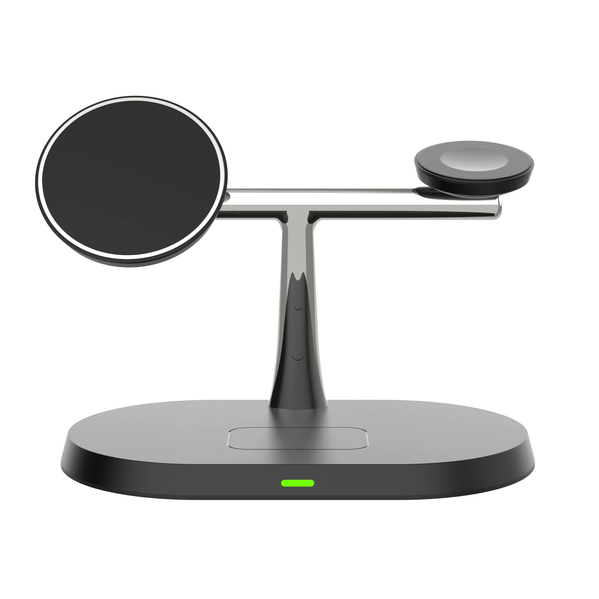 Magnetic 3-in-1 Desktop Wireless Charger - 15W