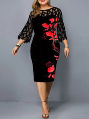 Chic Plus Size Dress – Capture Grace & Poise