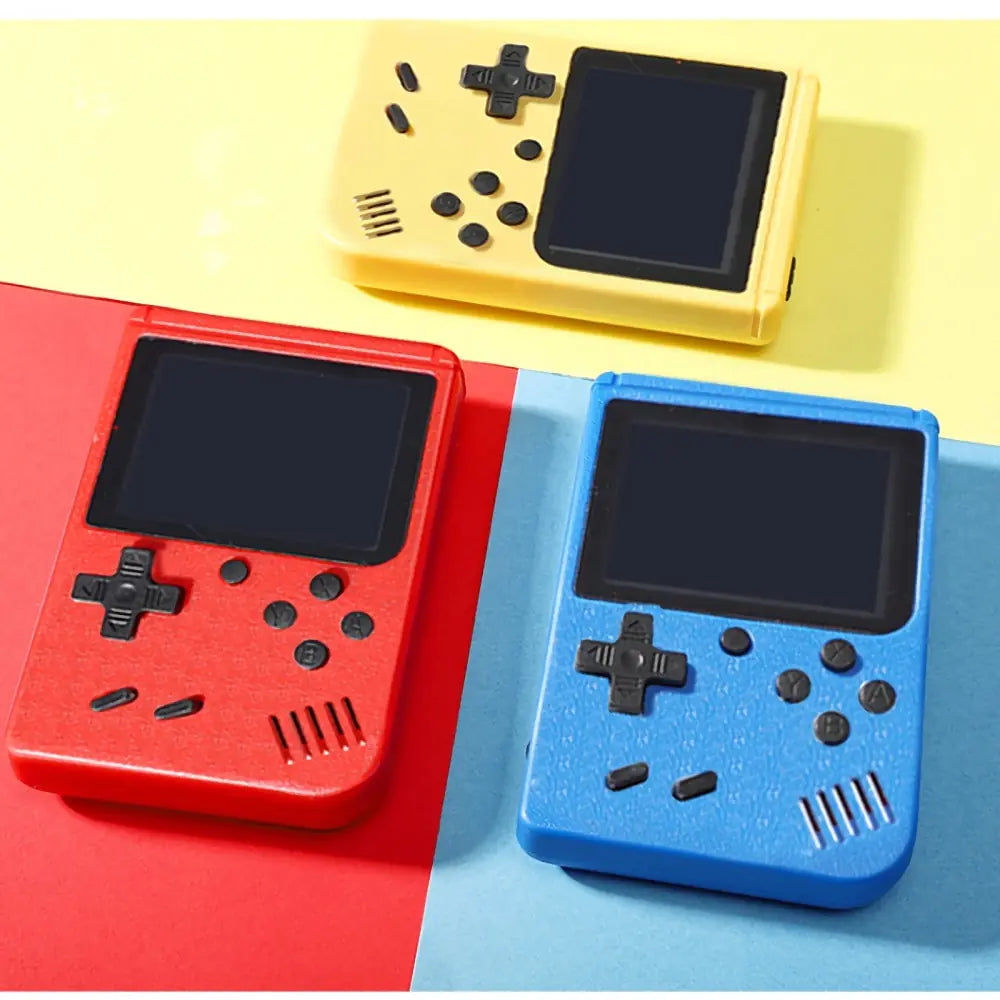Retro 400-in-1 Portable Mini Game Console: Travel-Size, 3” Color Display
