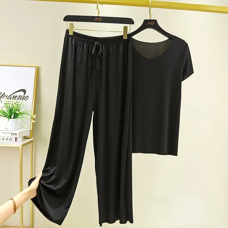 Ice Silk Summer Set - Ultra-Comfortable & Stylish