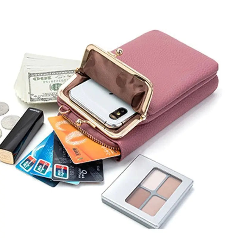 Wallet Bag With Cell Phone Strap