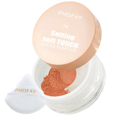 PHOFAY Soft Touch Loose Powder - Long-Lasting, Sweatproof