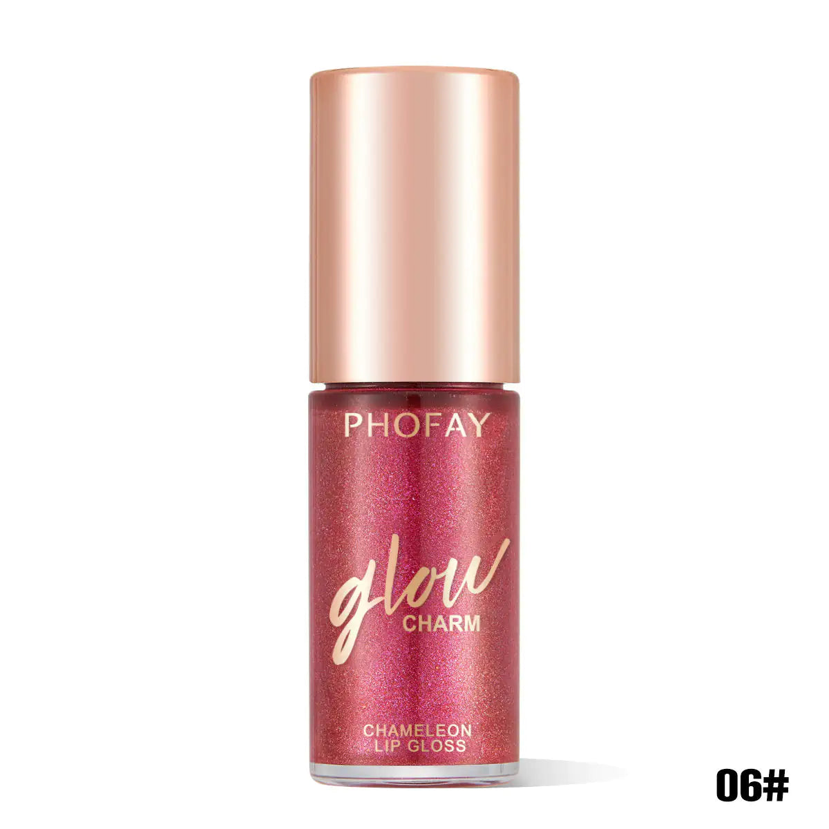 PHOFAY Moisturizing Shimmer Lip Gloss - Pure Glamour