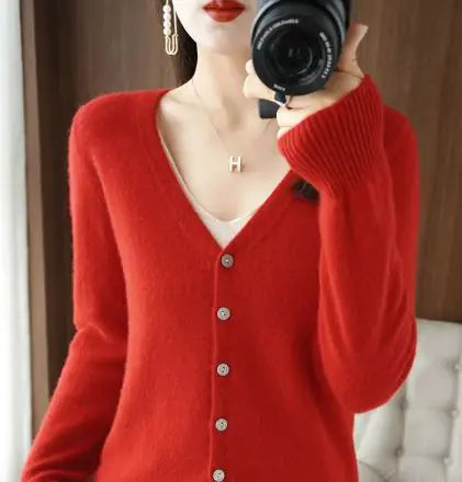 Chic Button Up Cardigan in Multiple Shades