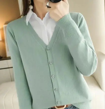 Chic Button Up Cardigan in Multiple Shades
