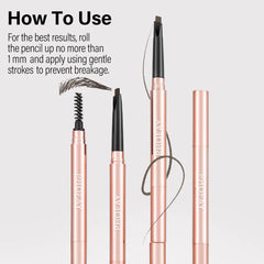 PHOFAY Dual-End Waterproof Eyebrow Pencil - Cultivate Full Brows
