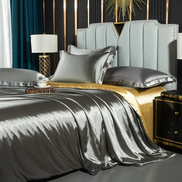 Luxurious Nordic Mulberry Silk Bedding Set