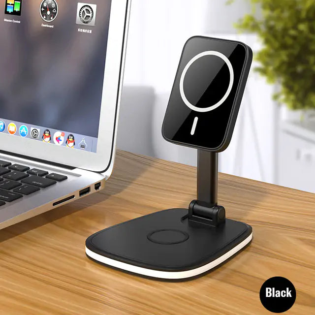 TriMag™ 3-in-1 Magnetic Folding Wireless Charger