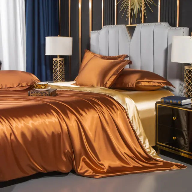 Luxurious Nordic Mulberry Silk Bedding Set