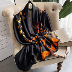 Elegant Luxury Silk Scarf - Versatile & Sophisticated