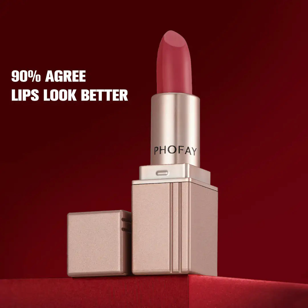 PHOFAY Matte Lipstick - Long-lasting & Waterproof