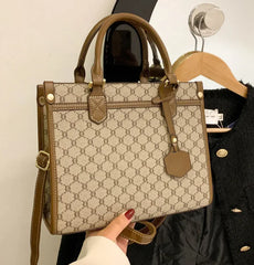Chic Urban Simplicity Crossbody Bag in PU Leather