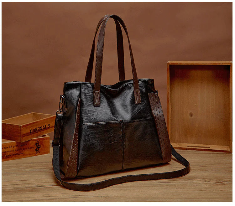 Vintage Leather Shoulder Bag