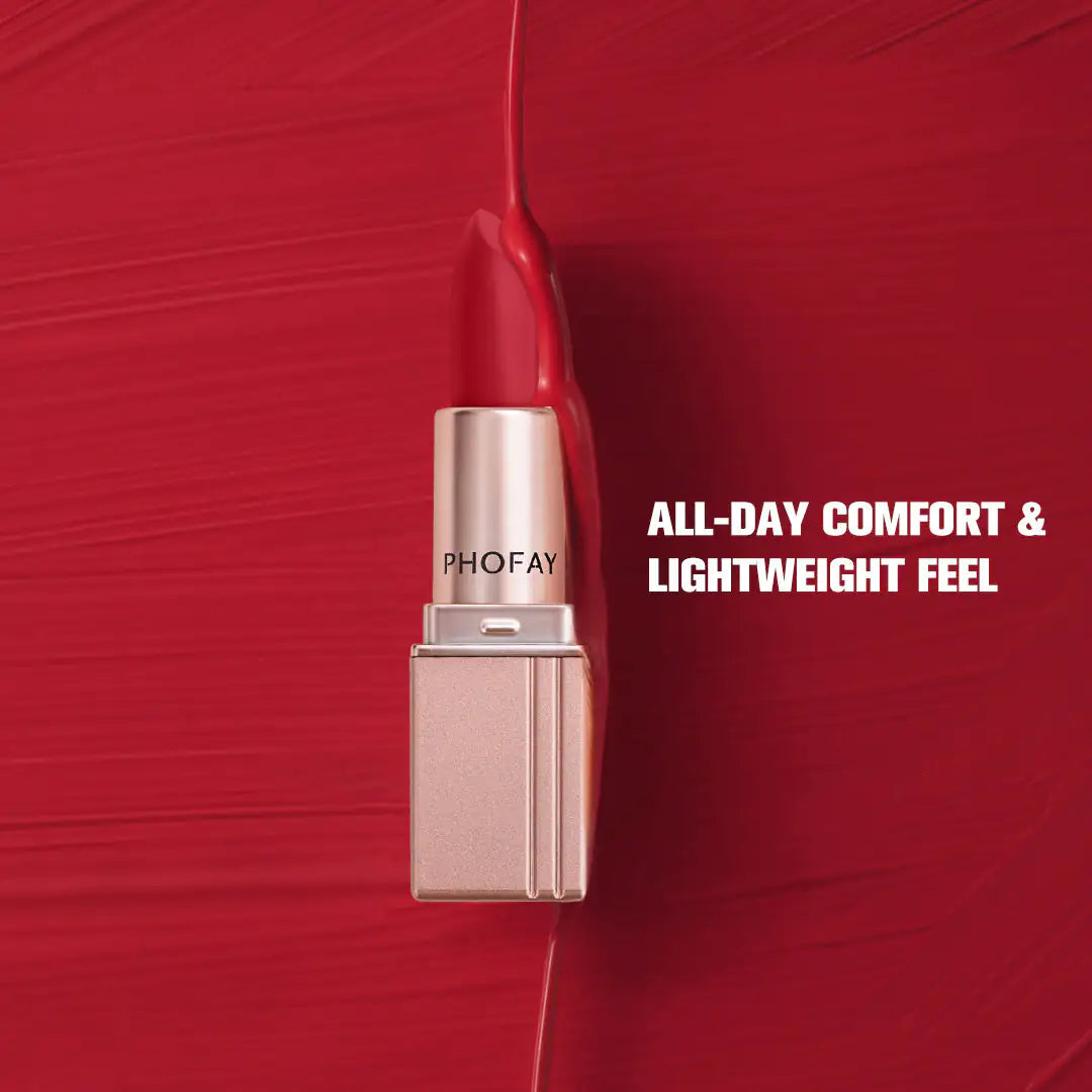 PHOFAY Matte Lipstick - Long-lasting & Waterproof