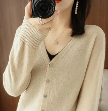 Chic Button Up Cardigan in Multiple Shades