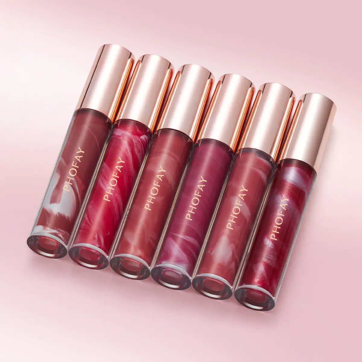 PHOFAY Rose Blooming Hydrating Lip Gloss - 3.8 ML