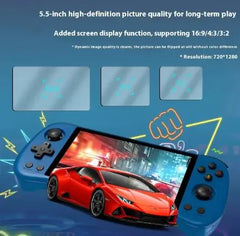 X55 Retro-Style Portable Game Console & MP4 Player