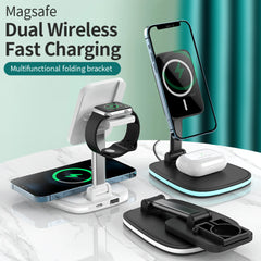 TriMag™ 3-in-1 Magnetic Folding Wireless Charger