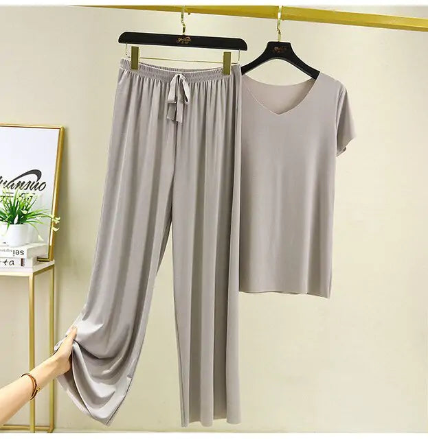 Ice Silk Summer Set - Ultra-Comfortable & Stylish