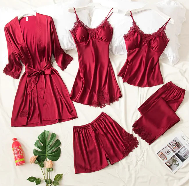 Luxury Women's Silk Pajama Set - Comfort Meets Style