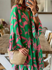 Boho Vacation Shirt Dress - Summer & Travel Ready
