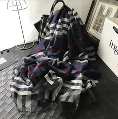 Elegant Luxury Silk Shawl Scarf: A Touch of Sophistication