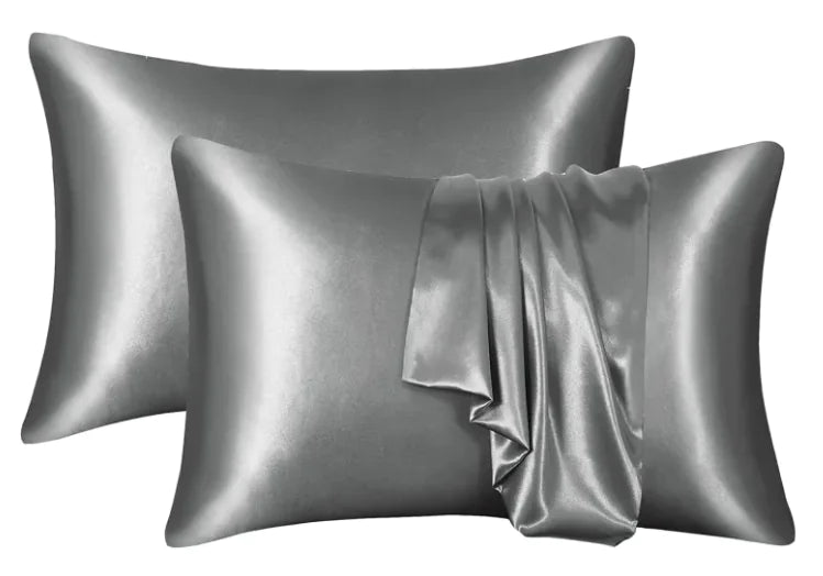 Luxury Silk-Like Pillowcase Set of 2