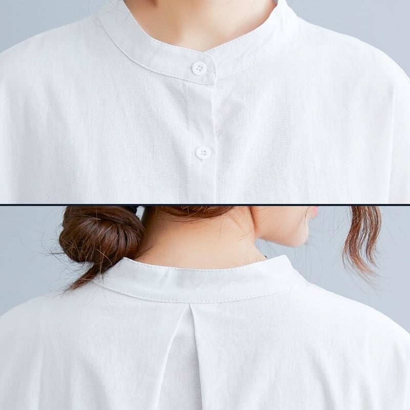 Breezy Cotton Summer Shirt Dress - Perfect for Hot Weather