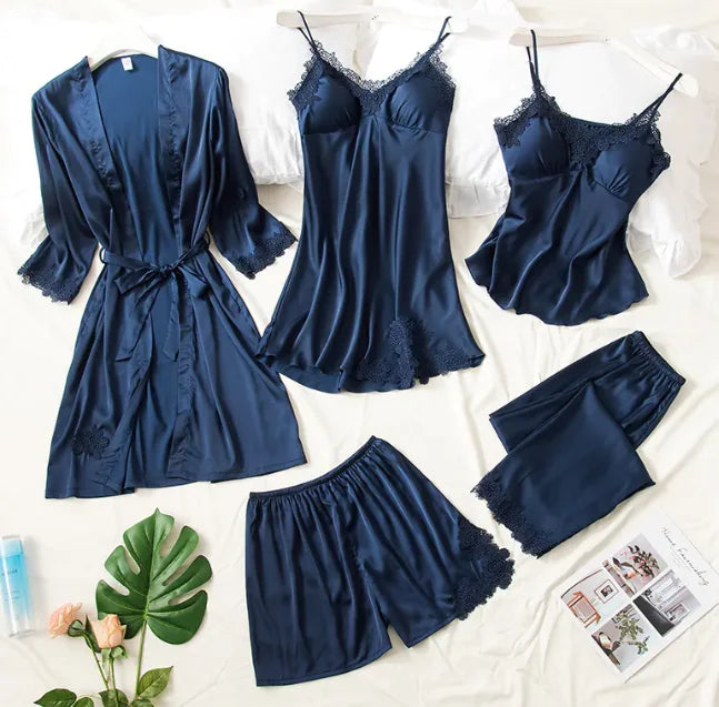 Luxury Women's Silk Pajama Set - Comfort Meets Style