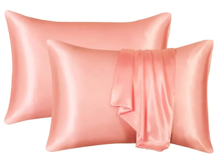 Luxury Silk-Like Pillowcase Set of 2