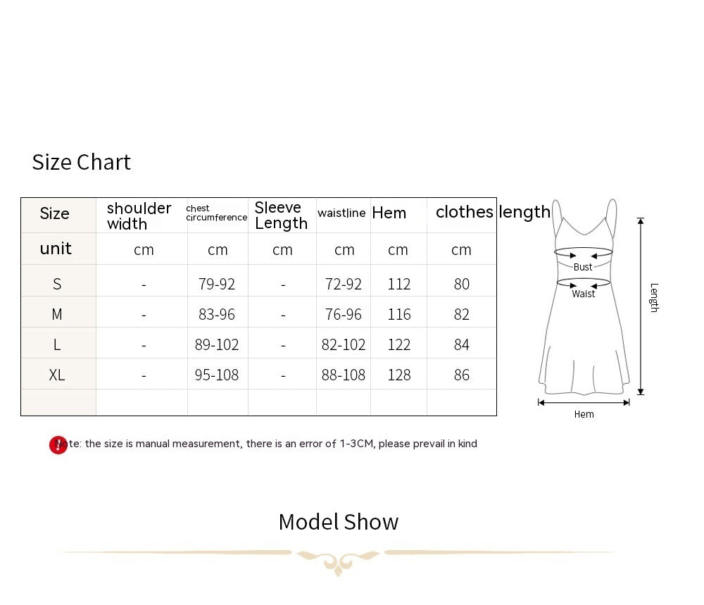 Elegant Lace V-Neck Sling Dress in Ice Silk