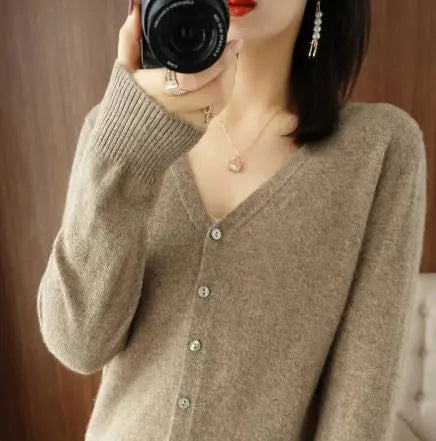 Chic Button Up Cardigan in Multiple Shades