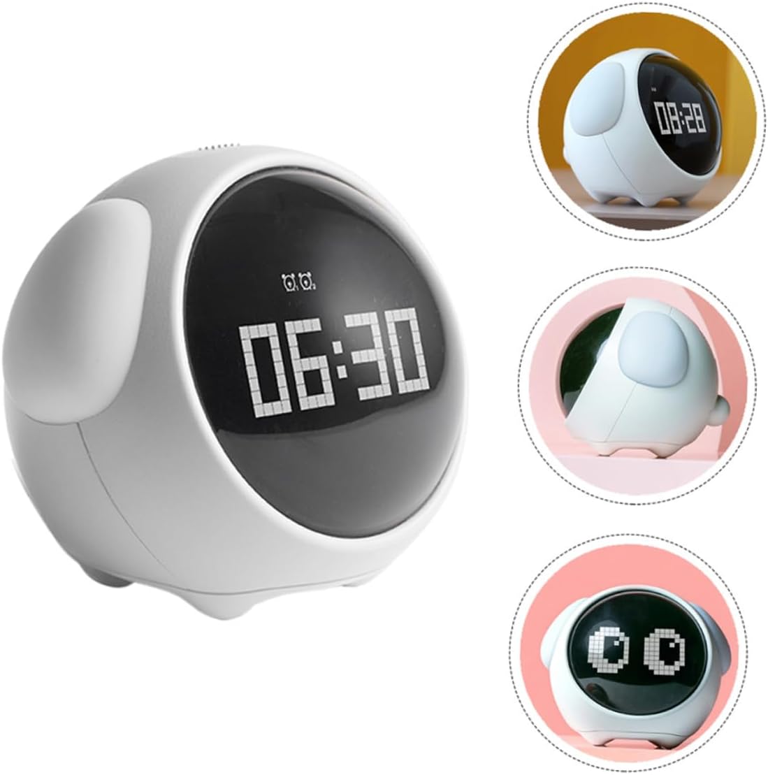 Expression LED Alarm Clock – Compact & Versatile