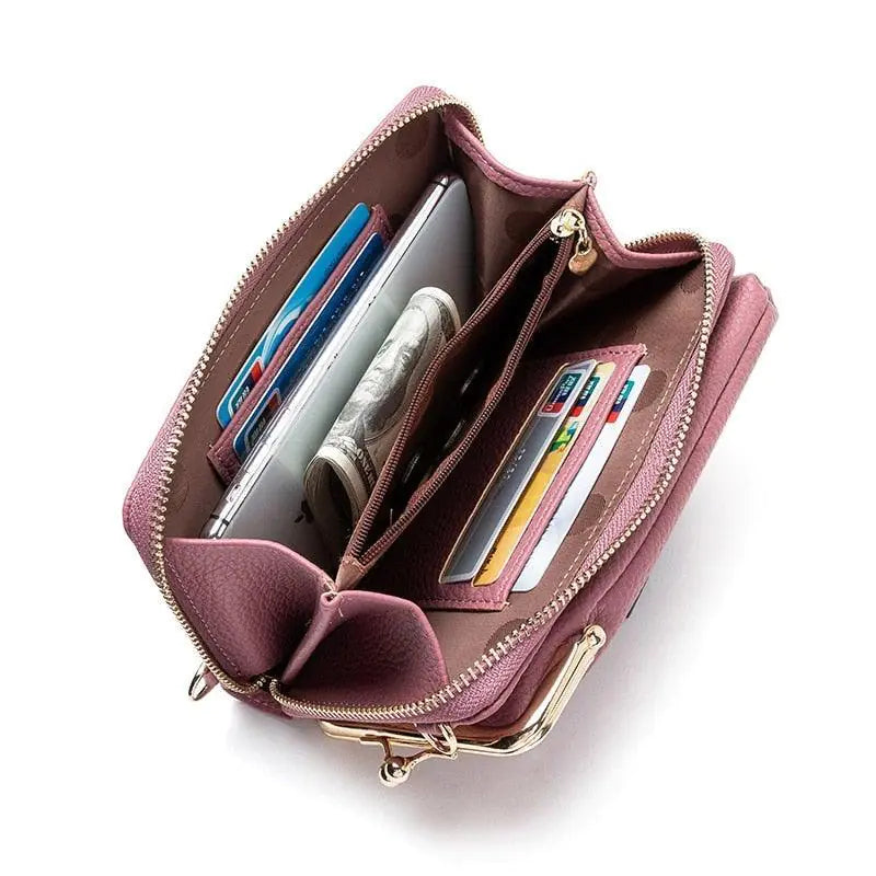 Wallet Bag With Cell Phone Strap