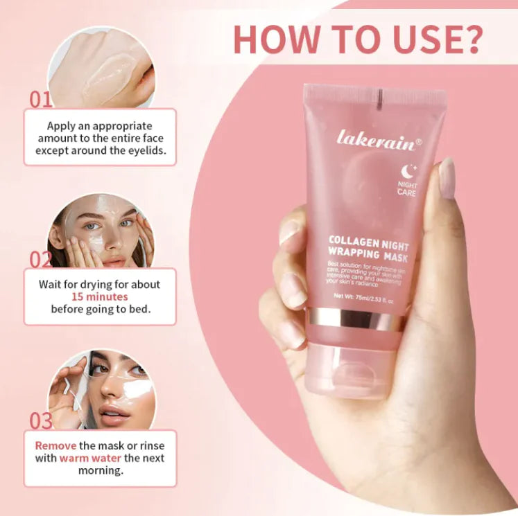 Lakerain Collagen Tear: Facial Mask for All Skin Types