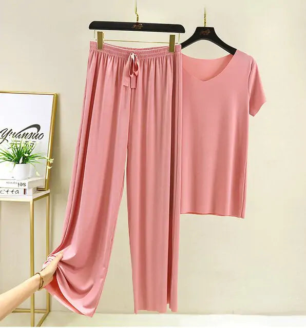 Ice Silk Summer Set - Ultra-Comfortable & Stylish