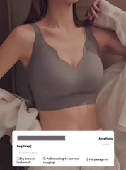 Plus Size Seamless Comfort Bra - Full Support