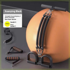 4-Strand Multi-Level Chest Expander with Foot Pedal