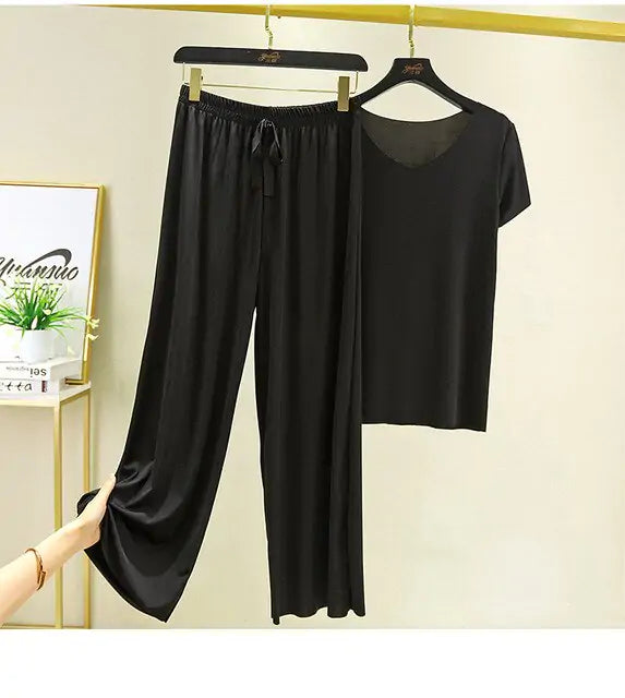Ice Silk Summer Set - Ultra-Comfortable & Stylish