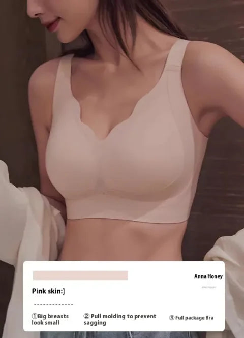 Plus Size Seamless Comfort Bra - Full Support