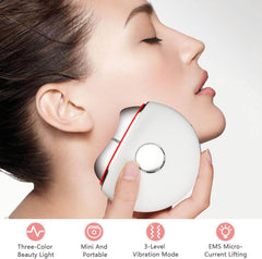 Hot & Cold Microcurrent Facial Rejuvenator - EMS Gua Sha