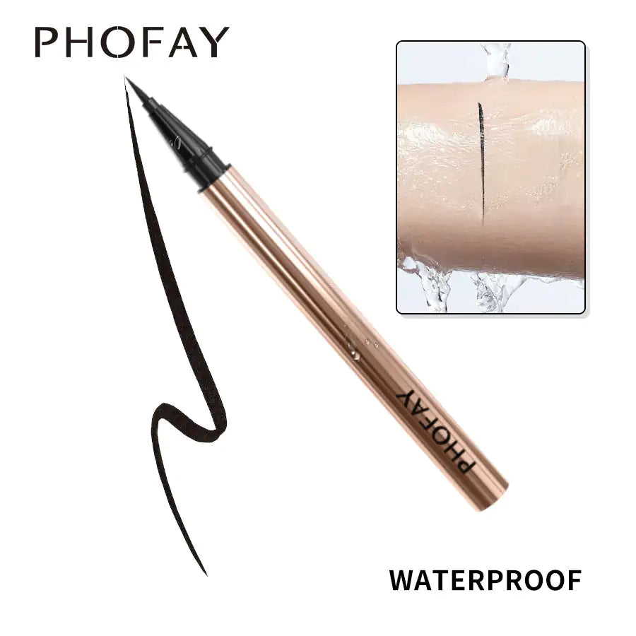 PHOFAY Waterproof Liquid Eyeliner - Easy Glide & Long Lasting