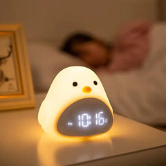 Charming Bird Night Light & Alarm Clock - Multifunctional Digital Clock