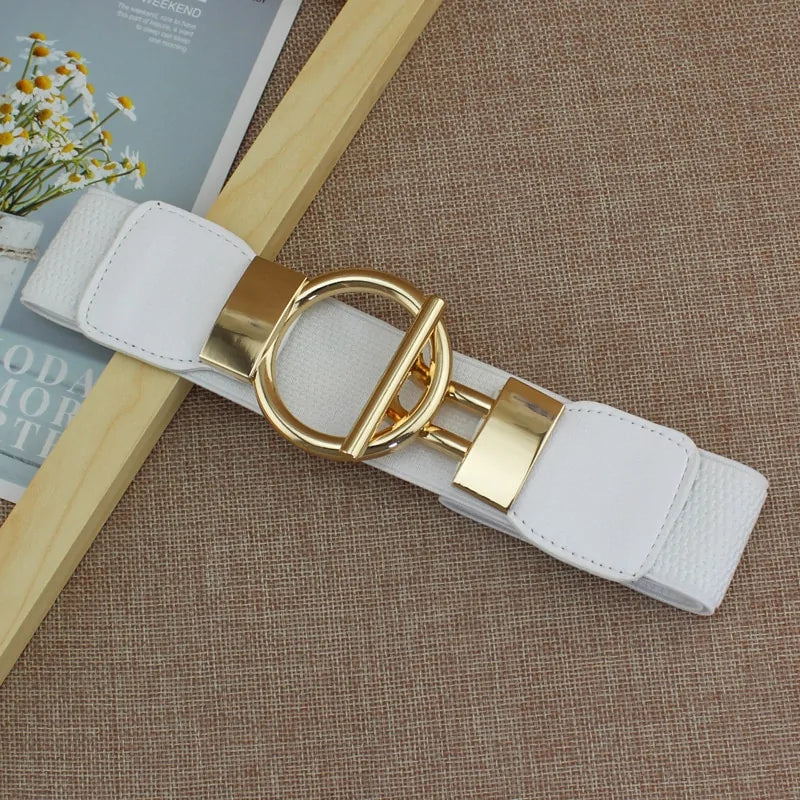 Chic Elastic Ladies Dress Belts - Enhance Any Outfit